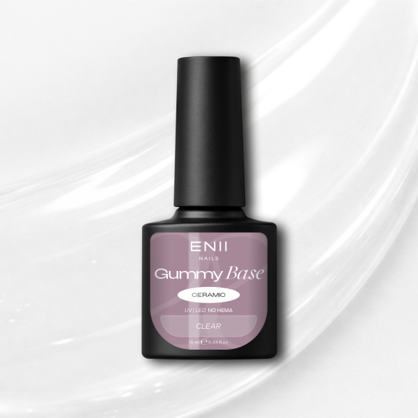 Gummy base ceramic - gumová báze na nehty, 10 ml