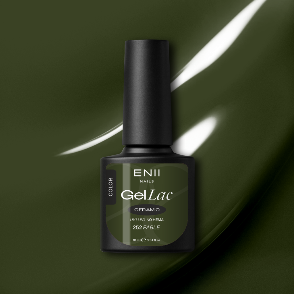 Gel lak Ceramic 252 Fable - gelový lak bez HEMA, 10 ml