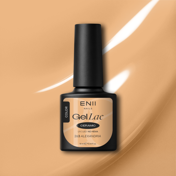 Gel lak Ceramic 263 Alexandria - gelový lak bez HEMA, 10 ml