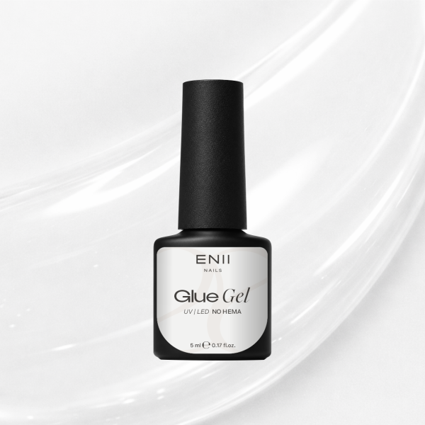 ENII Glue Gel NO HEMA - Profesionální gelové lepidlo na tipy UV/LED 5 ml