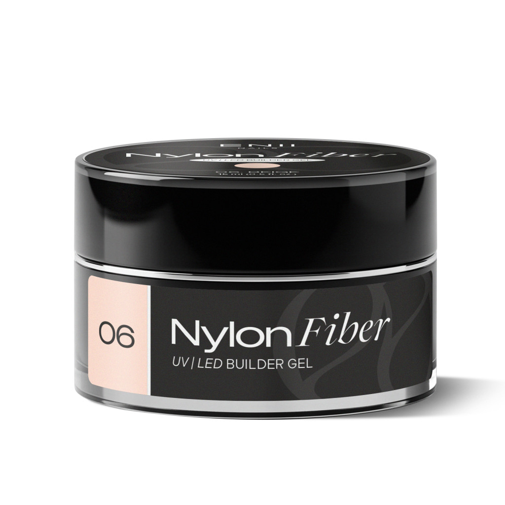 ENII Nylon Fiber Gel 06 Beige - stavební UV LED gel, 5 ml