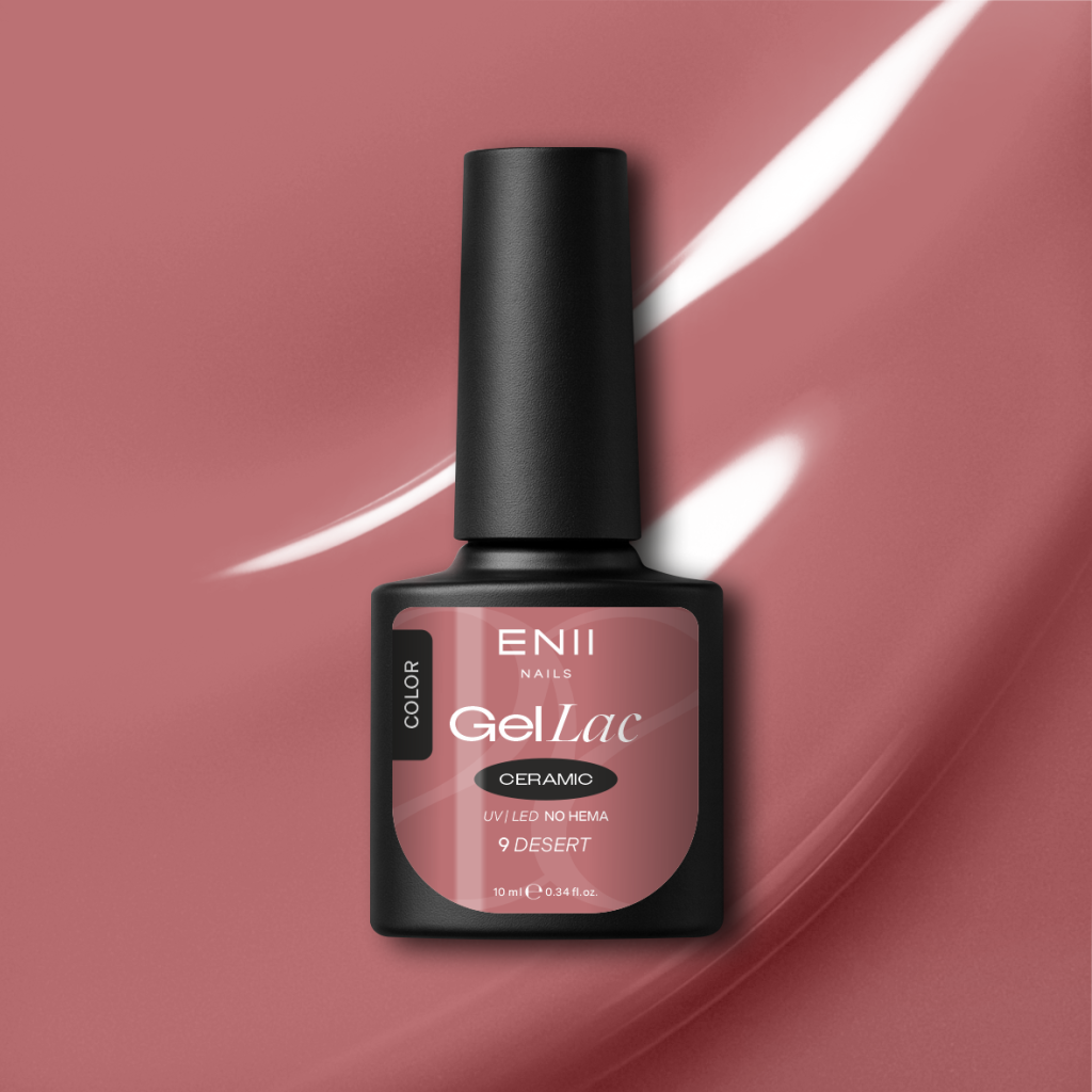 Gel lak Ceramic 09 Desert - gelový lak bez HEMA, 10 ml