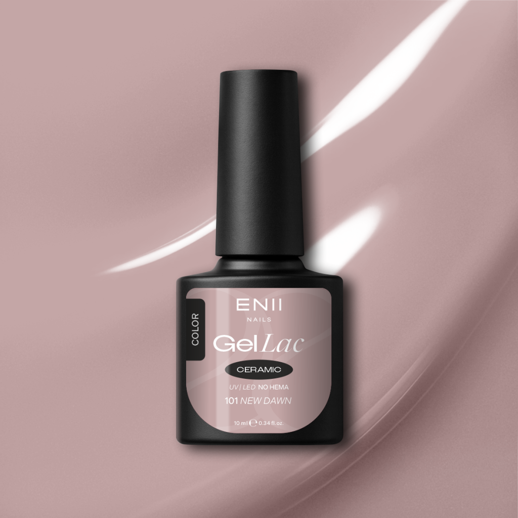 Gel lak Ceramic 101 New Dawn - gelový lak bez HEMA, 10 ml