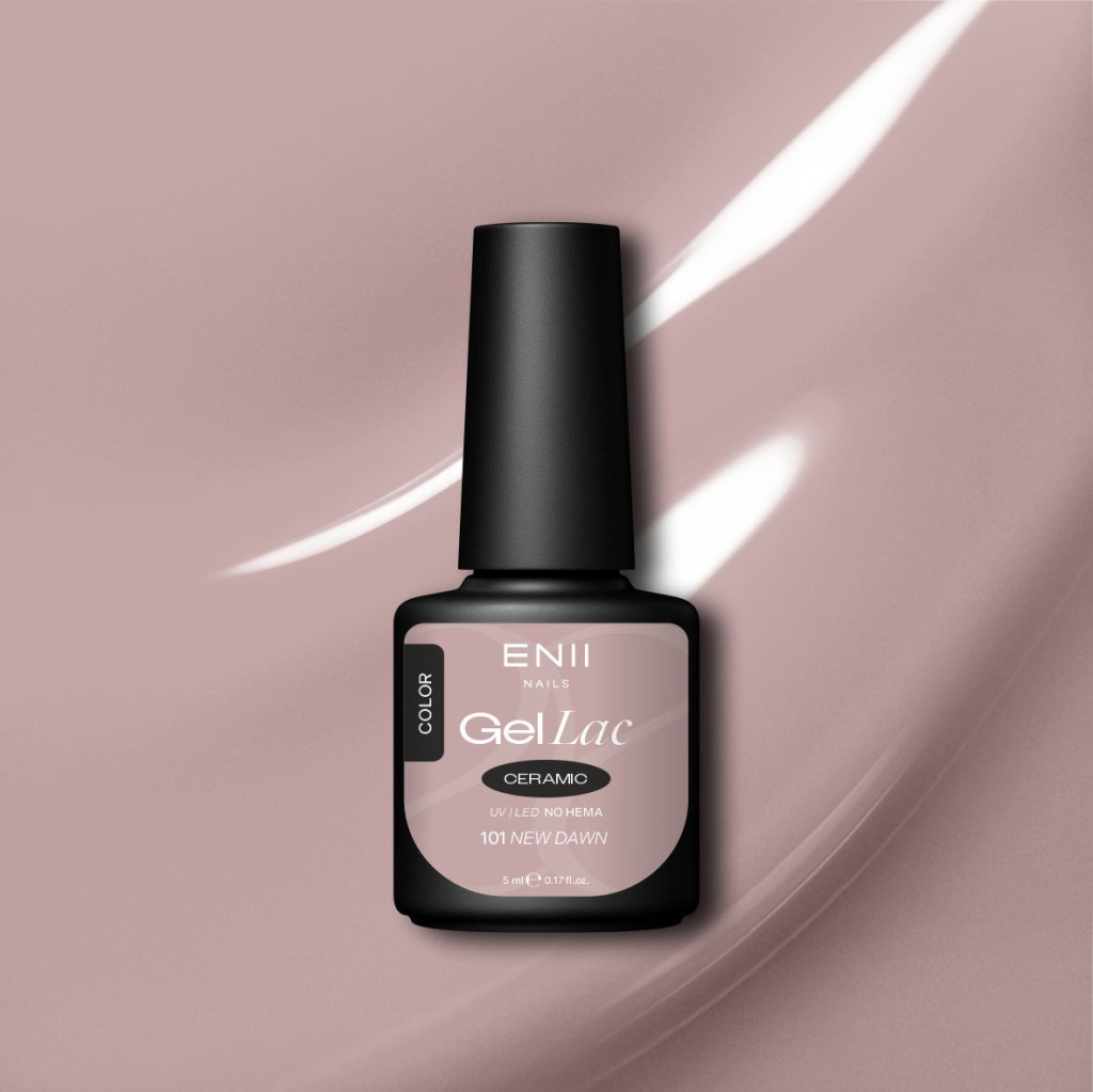 Gel lak Ceramic 101 New Dawn - gelový lak bez HEMA, 5 ml