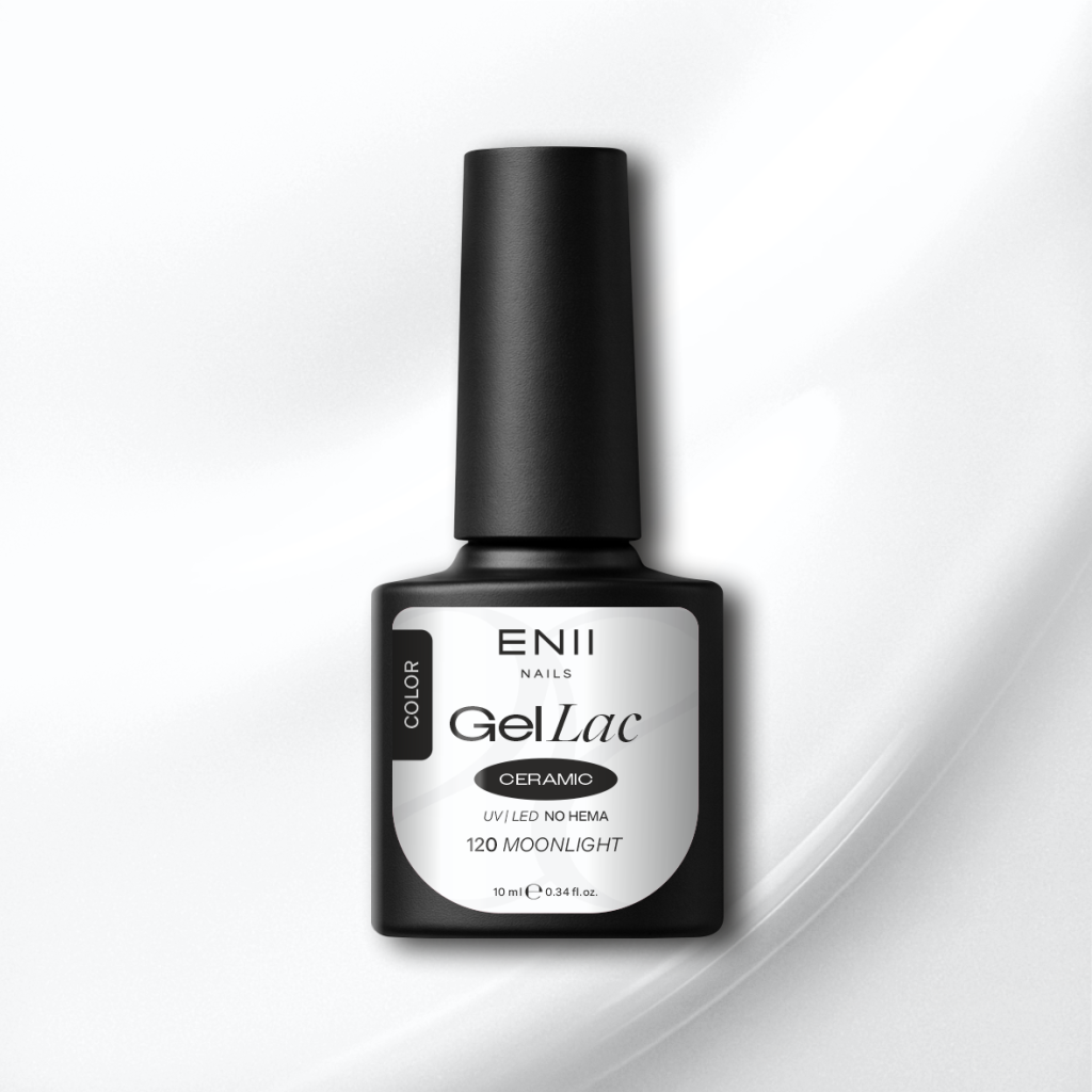 Gel lak Ceramic 120 Moonlight - gelový lak bez HEMA, 10 ml