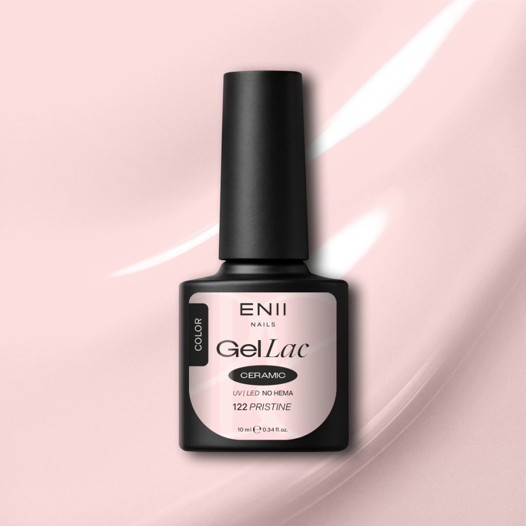 Gel lak Ceramic 122 Pristine - gelový lak bez HEMA, 10 ml