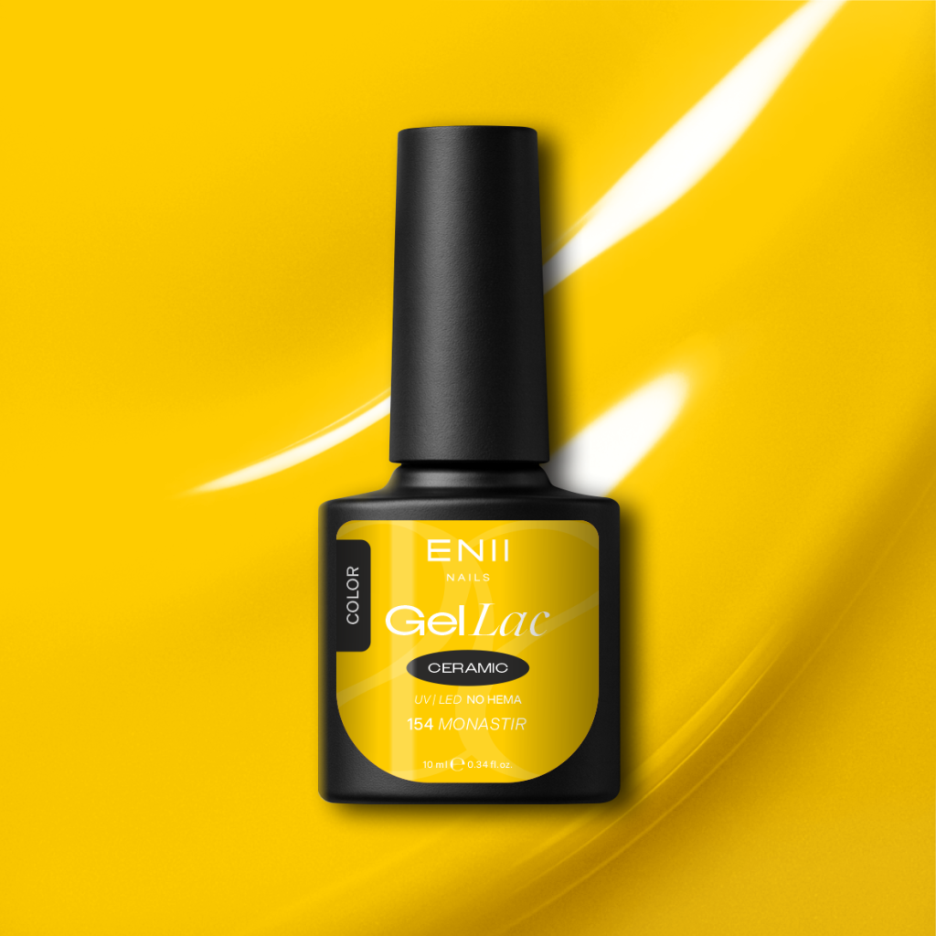 Gel lak Ceramic 154 Monastir - gelový lak bez HEMA, 10 ml