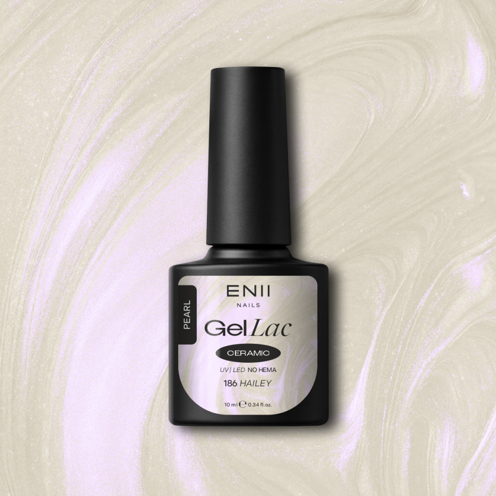Gel lak Ceramic 186 Hailey - gelový lak bez HEMA, 10 ml