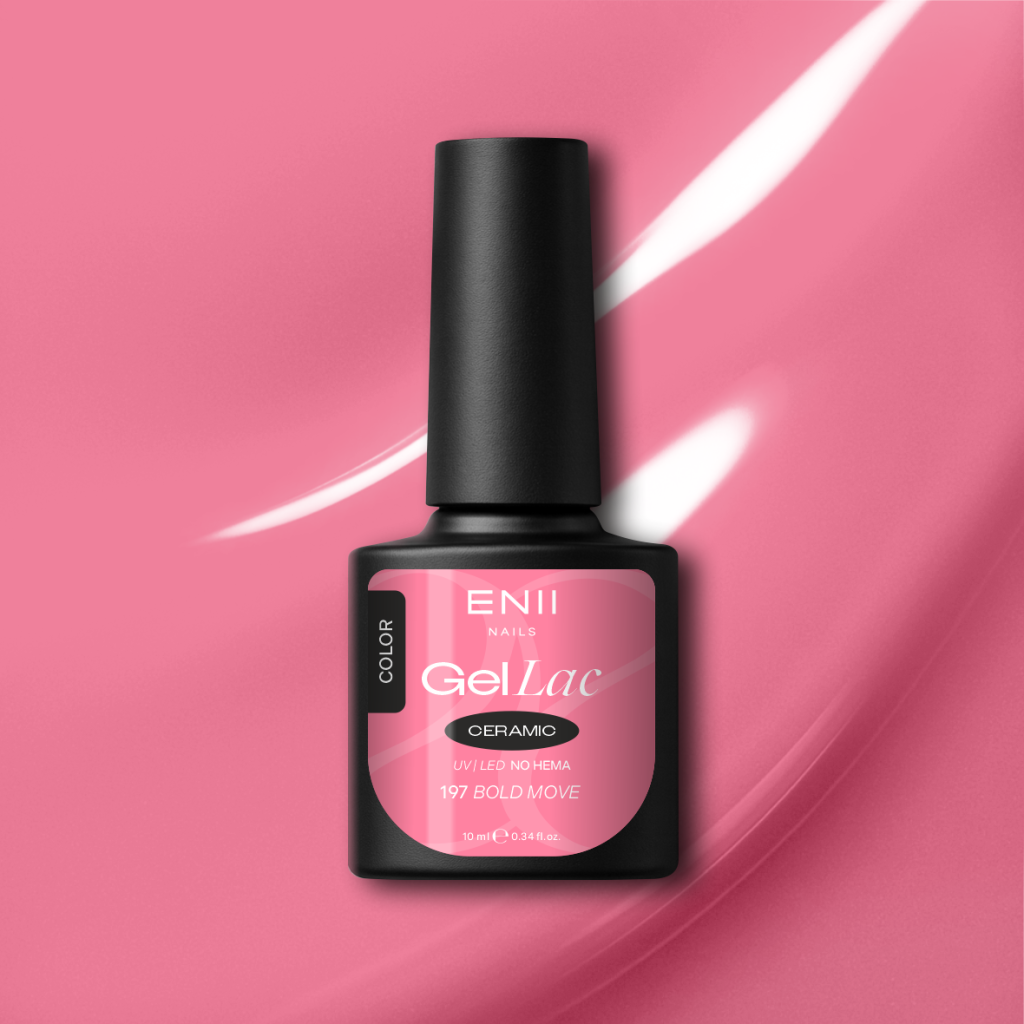 Gel lak Ceramic 197 Bold Move - gelový lak bez HEMA, 10 ml