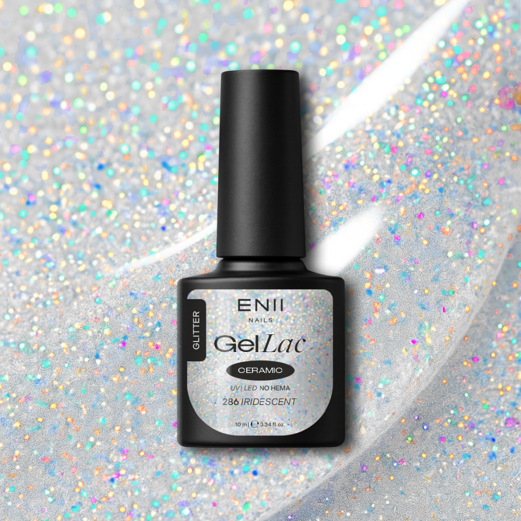 Gel lak Ceramic 286 Iridescent - gelový lak bez HEMA, 10 ml