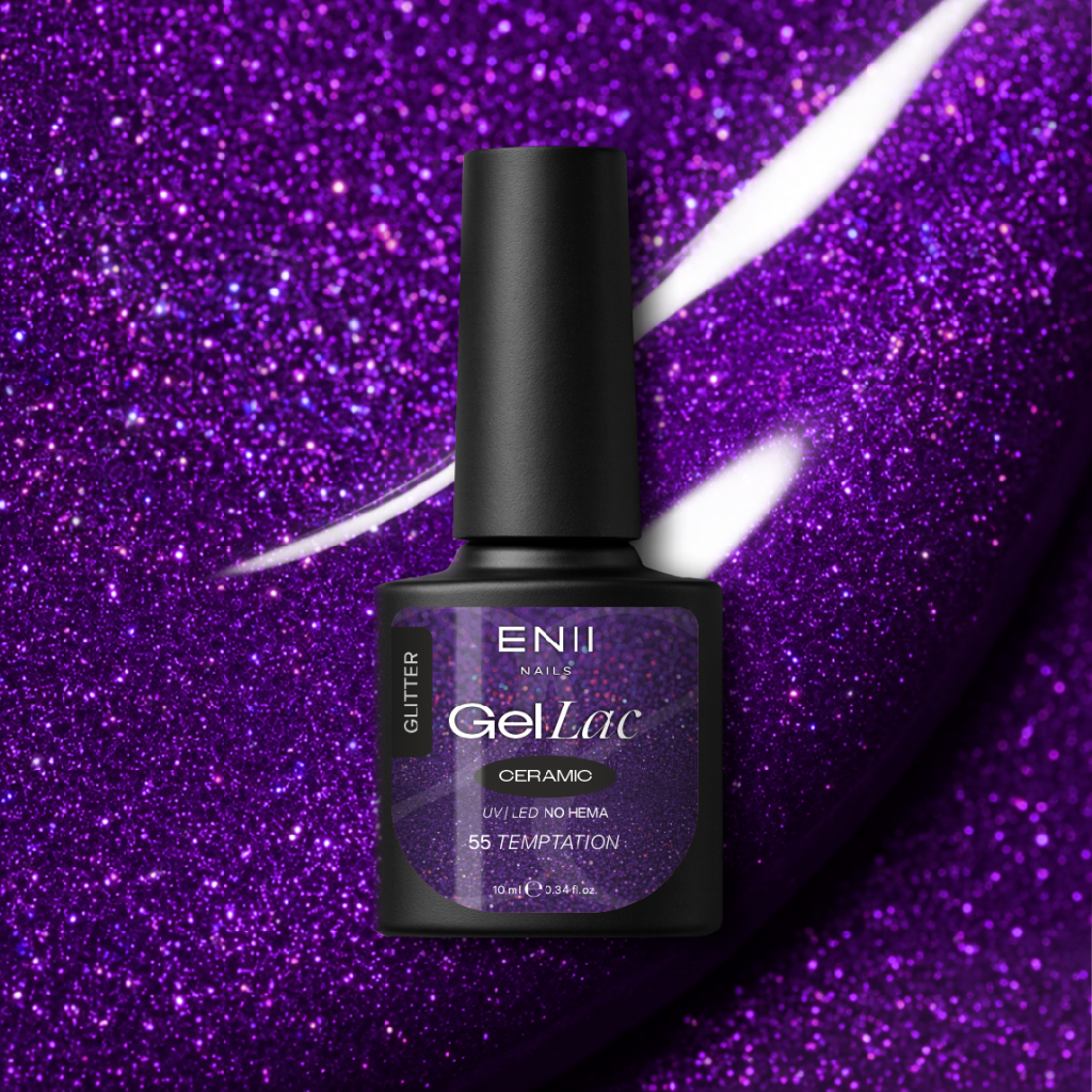 Gel lak Ceramic 55 Temptation - gelový lak bez HEMA, 10 ml