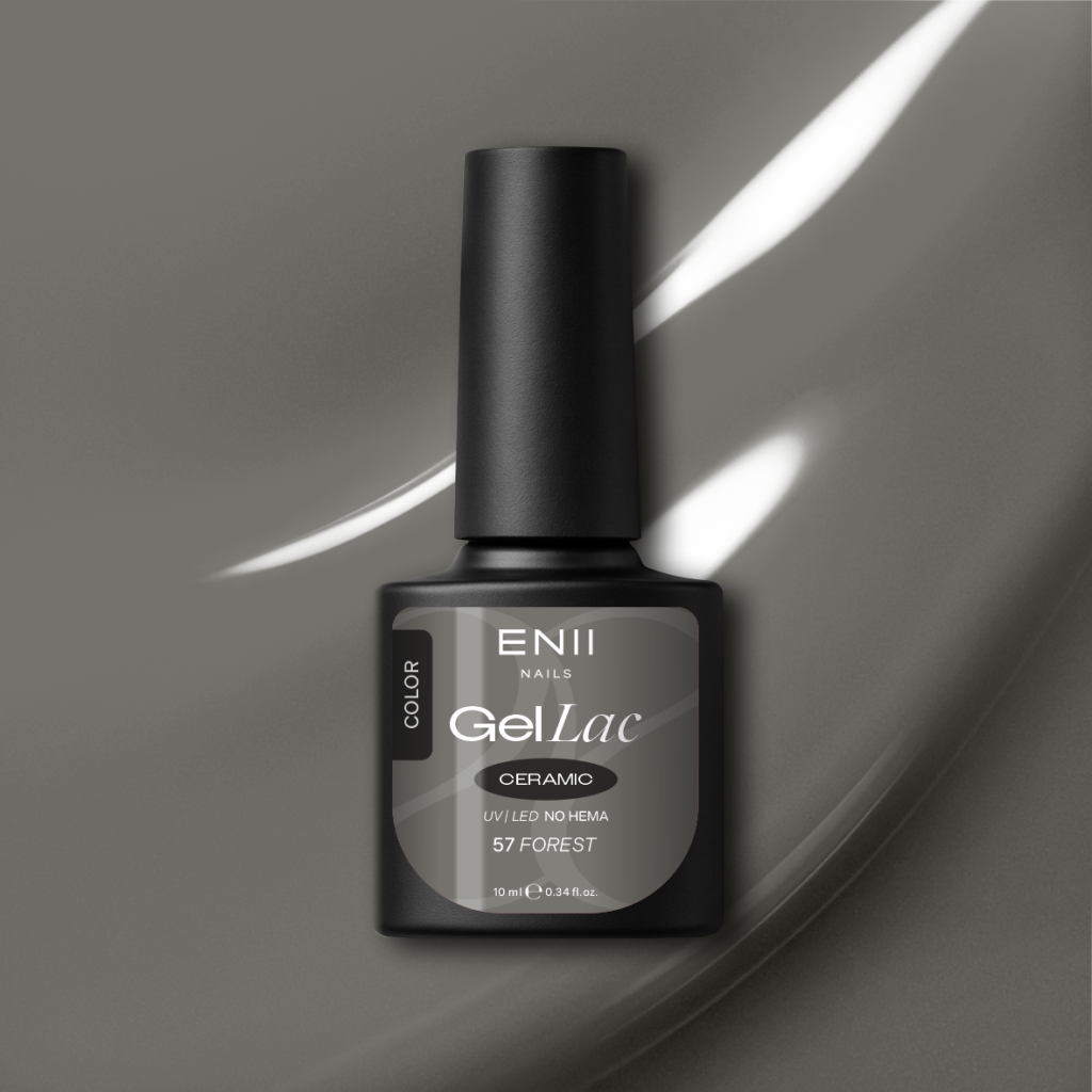 Gel lak Ceramic 57 Forest - gelový lak bez HEMA, 10 ml