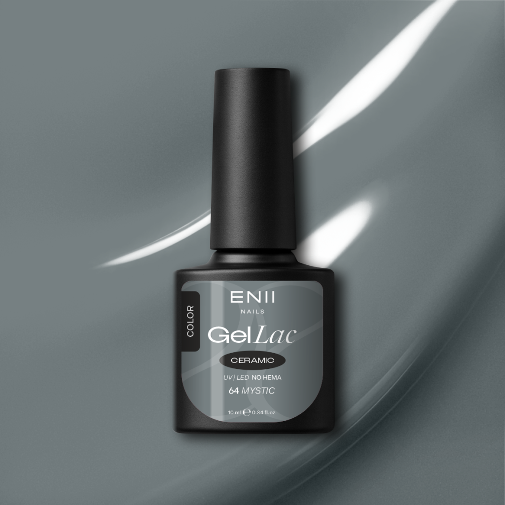 Gel lak Ceramic 64 Mystic - gelový lak bez HEMA, 10 ml