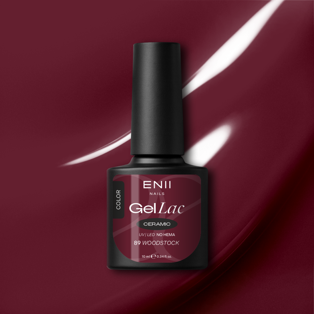 Gel lak Ceramic 89 Woodstock - gelový lak bez HEMA 10 ml