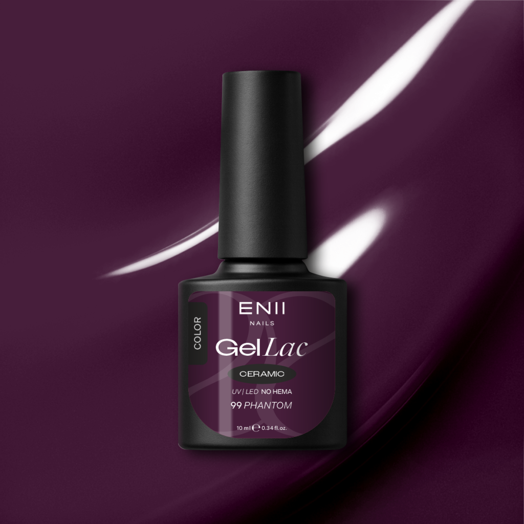 Gel lak Ceramic 99 Phantom - gelový lak bez HEMA, 10 ml
