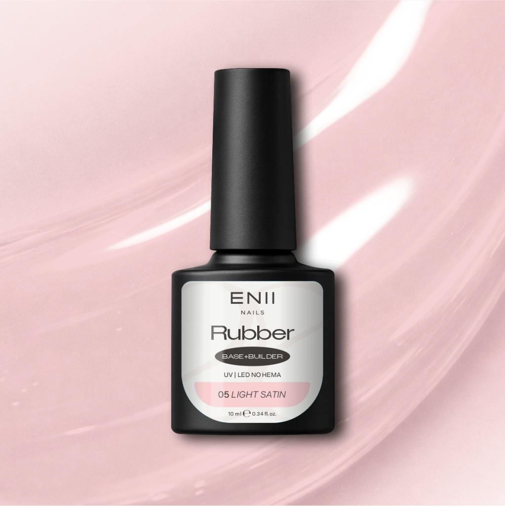 RUBBER Base Ligh Satin 05 NO HEMA and NO TPO 10 ml